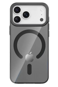Apple iPhone 17 Pro Max PC Blank Magsafe Kapak - Siyah