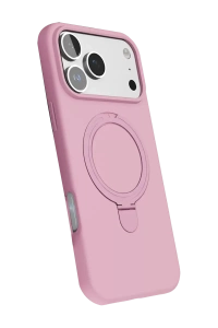 Apple iPhone 17 Pro Max Regal Magsafe Standlı Kapak - Açık Pembe