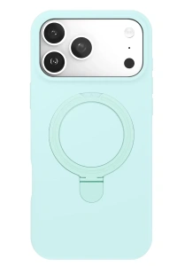 Apple iPhone 17 Pro Max Regal Magsafe Standlı Kapak - Su Yeşili