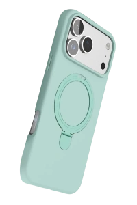 Apple iPhone 17 Pro Max Regal Magsafe Standlı Kapak - Su Yeşili
