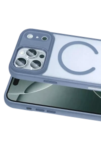 Apple iPhone 17 Pro Max Terea Magsafe Kapak - Açık Mavi