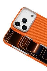 Apple iPhone 17 Pro Max Vega Magsafe Kapak - Turuncu