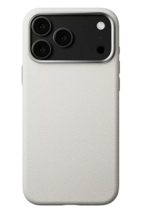 Apple iPhone 17 Pro Max Wonder Deri Magsafe Kapak - Beyaz