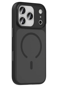 Apple iPhone 17 Pro Megane Magsafe Kapak - Siyah