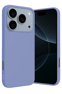 Apple iPhone 17 Pro Nano içi Kadife Silikon - Lila