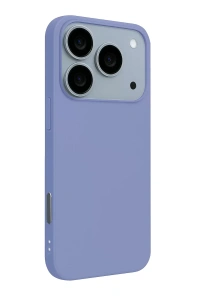 Apple iPhone 17 Pro Nano içi Kadife Silikon - Lila