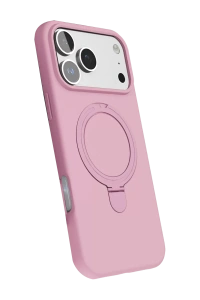 Apple iPhone 17 Pro Regal Magsafe Standlı Kapak - Açık Pembe