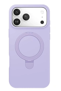 Apple iPhone 17 Pro Regal Magsafe Standlı Kapak - Lila