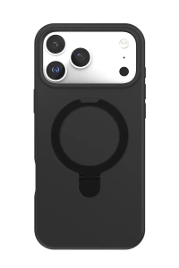 Apple iPhone 17 Pro Regal Magsafe Standlı Kapak - Siyah