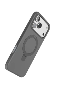Apple iPhone 17 Pro Regal Magsafe Standlı Kapak - Titan Gri