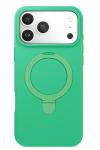 Apple iPhone 17 Pro Regal Magsafe Standlı Kapak - Yeşil