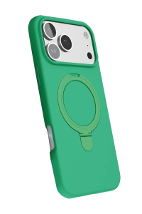 Apple iPhone 17 Pro Regal Magsafe Standlı Kapak - Yeşil