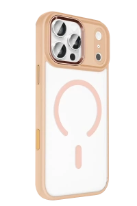 Apple iPhone 17 Pro Terea Magsafe Kapak - Pembe