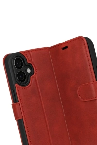 Apple iPhone 17 Trend S Plus Kapaklı Kılıf - Kırmızı