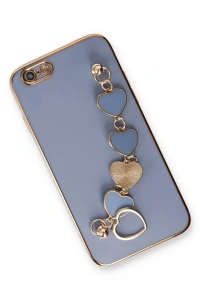 Apple iPhone 6 Kılıf Esila Silikon - Gri