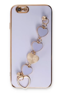 Apple iPhone 6 Kılıf Esila Silikon - Lila