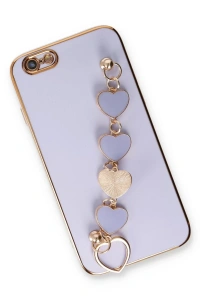 Apple iPhone 6 Kılıf Esila Silikon - Lila