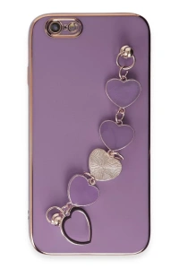 Apple iPhone 6 Kılıf Esila Silikon - Mor