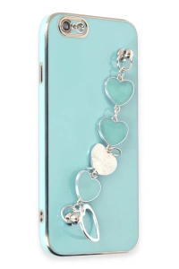 Apple iPhone 6 Kılıf Esila Silikon - Su Yeşili