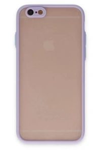 Apple iPhone 6 Kılıf Montreal Silikon Kapak - Mor