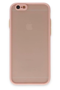 Apple iPhone 6 Kılıf Montreal Silikon Kapak - Pembe