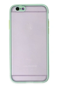 Apple iPhone 6 Kılıf Montreal Silikon Kapak - Turkuaz