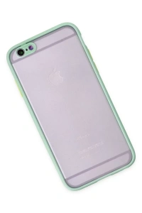Apple iPhone 6 Kılıf Montreal Silikon Kapak - Turkuaz