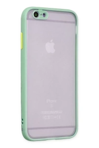Apple iPhone 6 Kılıf Montreal Silikon Kapak - Turkuaz