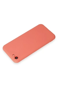 Apple iPhone 7 Kılıf First Silikon - Turuncu