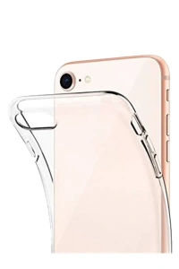 Apple iPhone 7 Kılıf Lüx Şeffaf Silikon