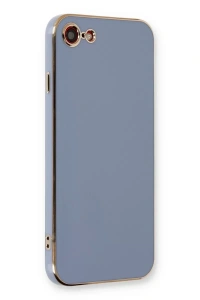 Apple iPhone 7 Kılıf Volet Silikon - Mavi