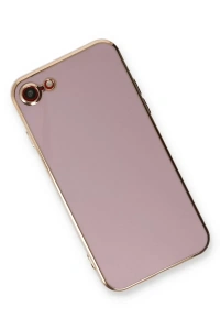 Apple iPhone 7 Kılıf Volet Silikon - Mor