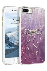 Apple iPhone 7 Plus Kılıf Blade Aynalı Desenli Kapak - Desen 1