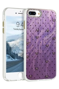 Apple iPhone 7 Plus Kılıf Blade Aynalı Desenli Kapak - Desen 2
