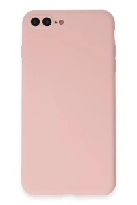 Apple iPhone 7 Plus Kılıf First Silikon - Rose Gold