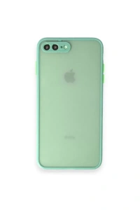 Apple iPhone 7 Plus Kılıf Montreal Silikon Kapak - Turkuaz