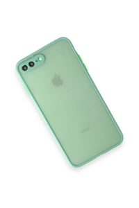 Apple iPhone 7 Plus Kılıf Montreal Silikon Kapak - Turkuaz