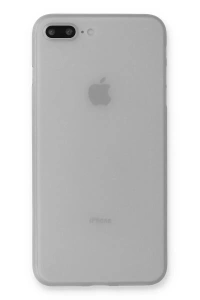 Apple iPhone 7 Plus Kılıf PP Ultra İnce Kapak - Beyaz
