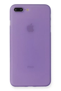 Apple iPhone 7 Plus Kılıf PP Ultra İnce Kapak - Mor
