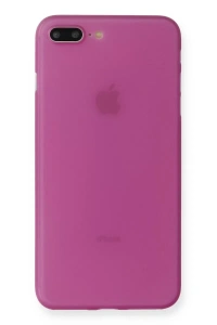 Apple iPhone 7 Plus Kılıf PP Ultra İnce Kapak - Pembe