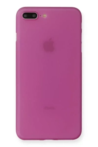 Apple iPhone 7 Plus Kılıf PP Ultra İnce Kapak - Pembe