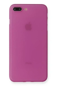 Apple iPhone 7 Plus Kılıf PP Ultra İnce Kapak - Pembe
