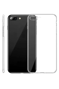Apple iPhone 8 Plus Kılıf Lüx Şeffaf Silikon