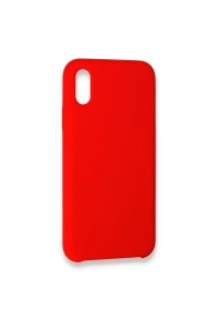 Apple iPhone X Kılıf Lansman Legant Silikon - Kırmızı