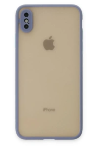 Apple iPhone X Kılıf Montreal Silikon Kapak - Gri