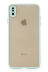 Apple iPhone X Kılıf Montreal Silikon Kapak - Turkuaz