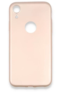 Apple iPhone XR Kılıf First Silikon - Rose Gold