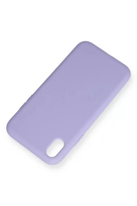 Apple iPhone XR Kılıf Nano içi Kadife Silikon - Lila