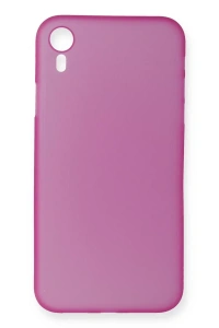 Apple iPhone XR Kılıf PP Ultra İnce Kapak - Pembe