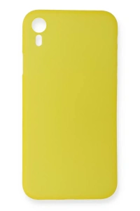Apple iPhone XR Kılıf PP Ultra İnce Kapak - Sarı